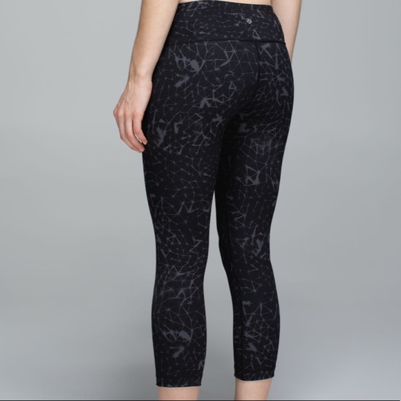 Lululemon wunder under crop star crushed black - Picture 2 of 8